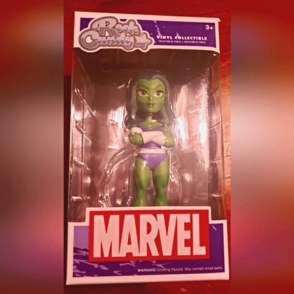 FUNKO NIB Marvel Rock Candy She-Hulk Figure